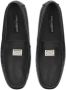 Dolce & Gabbana Zwarte platte schoenen Driver Cervo Antic Black Heren - Thumbnail 3