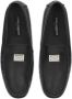 Dolce & Gabbana Zwarte platte schoenen Driver Cervo Antic Black Heren - Thumbnail 2