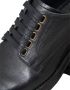 Dolce & Gabbana Zwarte Horse Leather Derby Dress Schoenen Black Heren - Thumbnail 14