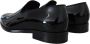 Dolce & Gabbana Zwarte Patent Slipper Loafers Stijlvol en Authentiek Black Heren - Thumbnail 17