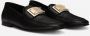 Dolce & Gabbana Loafers met Velvet Perimeter en DG Plaque Black Heren - Thumbnail 2