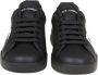 Dolce & Gabbana Zwarte Portofino Sneakers voor Heren Black Heren - Thumbnail 3