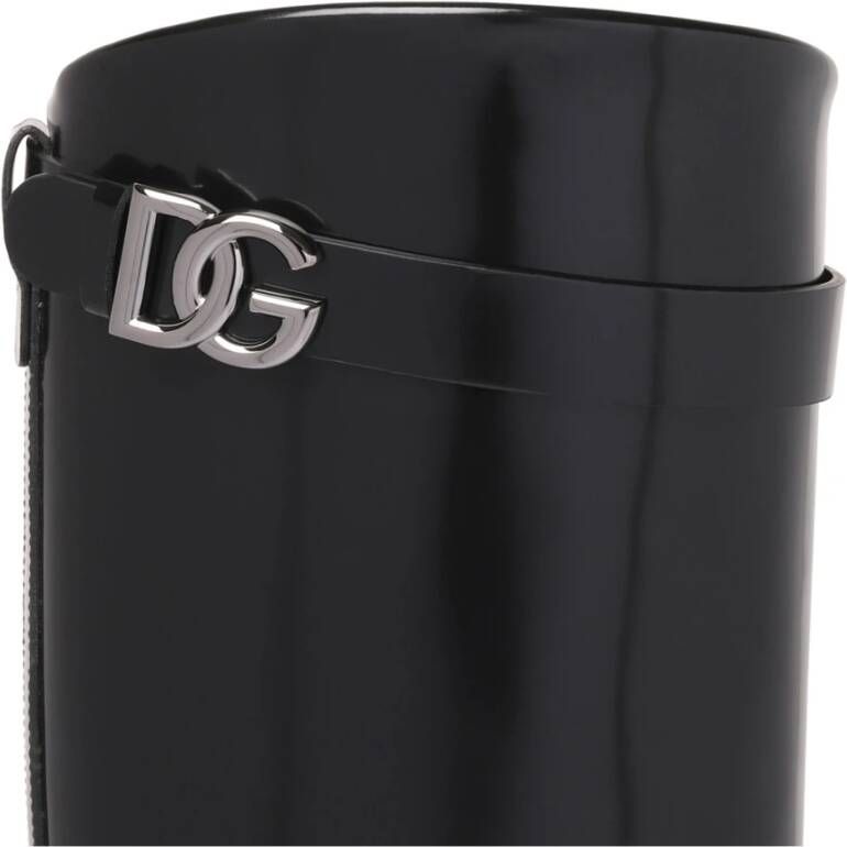 Dolce & Gabbana Zwarte Rijlaarzen
