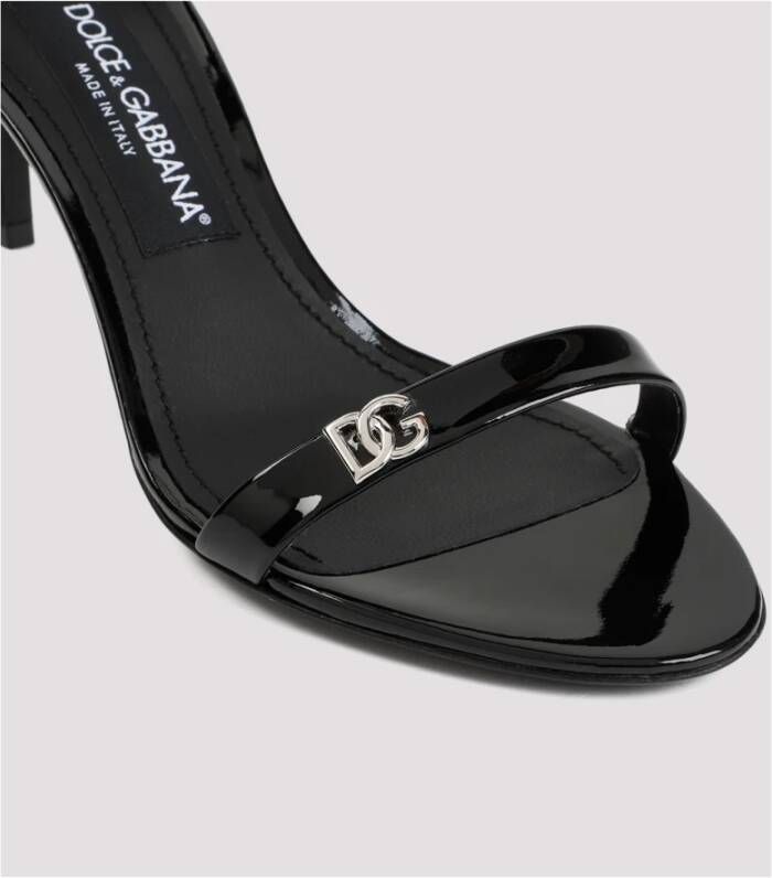 Dolce & Gabbana Zwarte Sandalen Black Dames