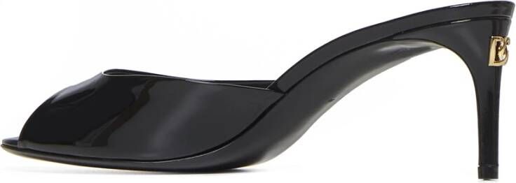 Dolce & Gabbana Zwarte Sandalen Black Dames