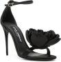 Dolce & Gabbana Zwarte Sandalen met 10 5 cm Hak Black Dames - Thumbnail 2