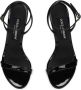 Dolce & Gabbana Zwarte Sandalen met Goud-geplateerde Hak Black Dames - Thumbnail 4