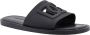 Dolce & Gabbana Rubberen Slides met Uitgesneden DG-logo Black Heren - Thumbnail 9