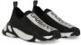 Dolce & Gabbana Zwarte Slip-On Sneakers met Kristalversiering - Thumbnail 2