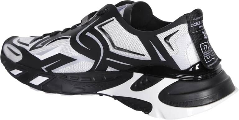 Dolce & Gabbana Zwarte Sneakers Aw23 Amandel Teen