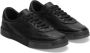 Dolce & Gabbana Gestructureerde leren vetersneakers met merkhak Black Heren - Thumbnail 6