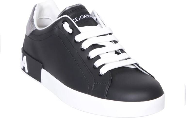 Dolce & Gabbana Zwarte Sneakers Ultieme Stijl Comfort Black Heren