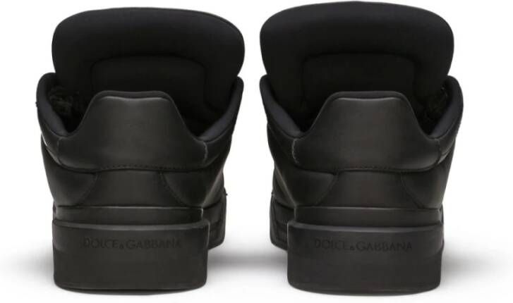 Dolce & Gabbana Zwarte Sneakers van Zwart Heren