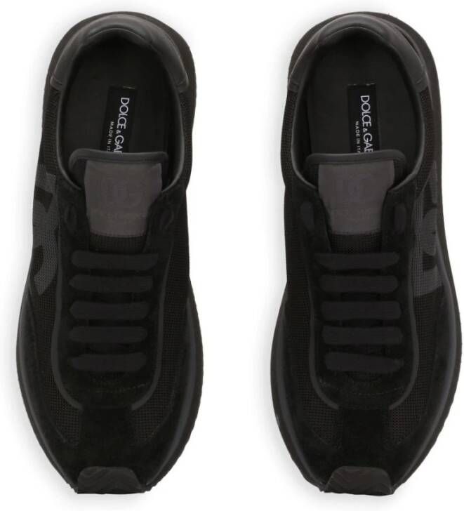 Dolce & Gabbana Zwarte Sneakers voor Mannen Aw25