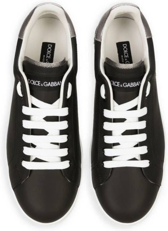 Dolce & Gabbana Zwarte Sneakers voor Mannen Stijlvol