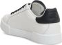 Dolce&Gabbana Low-Top Sneakers Calfskin Sneakers With Prominent Logo Detail in wit - Thumbnail 3