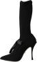 Dolce & Gabbana Zwarte Veterschoenen voor Halverwege de Kuit Black Dames - Thumbnail 11