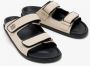 Dolce & Gabbana Zwarte stoffen slipper met metalen logo - Thumbnail 2