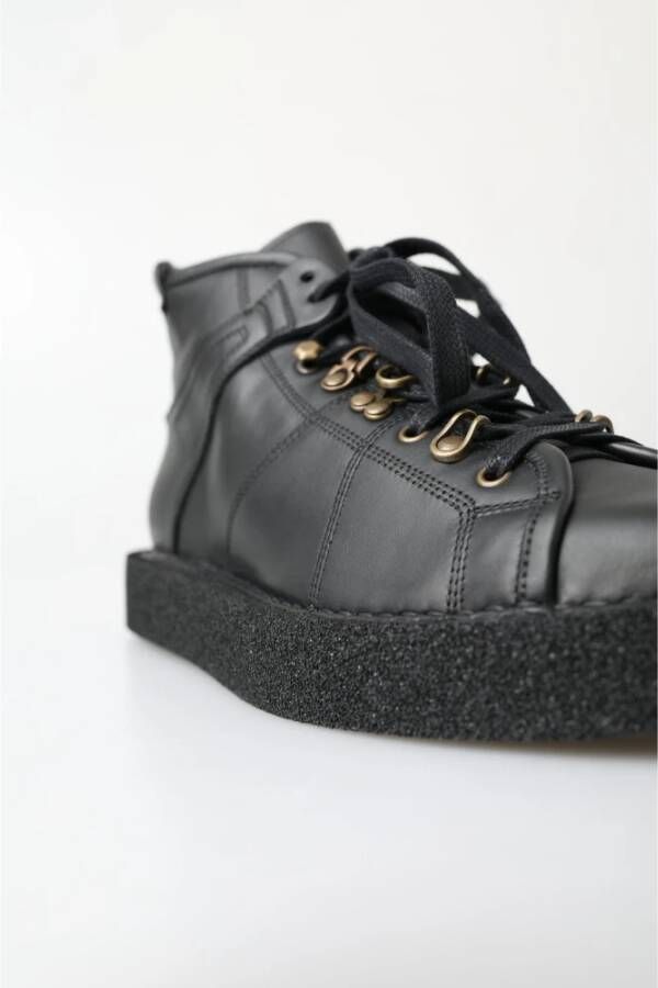 Dolce & Gabbana Zwarte Stretch Slip-On Laarzen Black Heren