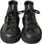 Dolce & Gabbana Zwarte leren instap stretch laarzen Black Dames - Thumbnail 17