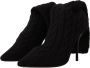 Dolce & Gabbana Zwarte Stiletto Hakken Mid Calf Laarzen Black Dames - Thumbnail 11