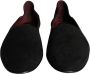 Dolce & Gabbana Zwarte Suède Slip-On Formele Loafers Black Heren - Thumbnail 8