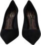 Dolce & Gabbana Zwarte Suède Stiletto Hakken Pumps Black Dames - Thumbnail 4