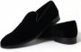 Dolce & Gabbana Zwarte Velvet Loafers voor Heren Black Heren - Thumbnail 6