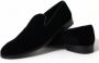 Dolce & Gabbana Zwarte Velvet Loafers voor Heren Black Heren - Thumbnail 11