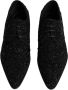 Dolce & Gabbana Zwarte versierde suède Derby formele schoenen Black Heren - Thumbnail 3
