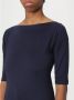 Dondup Blauwe Boothals Top voor Vrouwen - Thumbnail 2