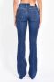 Dondup Bootcut Jeans Blauw Stretch Hoge Taille - Thumbnail 2