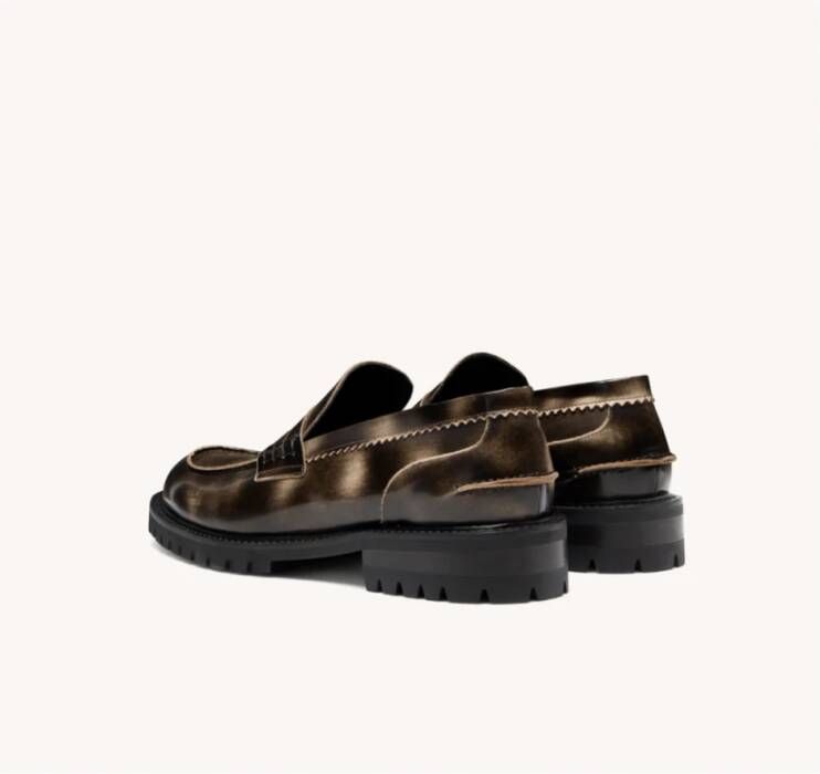 Dondup Italiaanse leren loafers