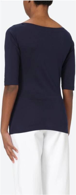 Dondup Katoenen T-shirt met boothals