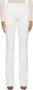 Dondup Witte Velvet Bootcut Broek - Thumbnail 2