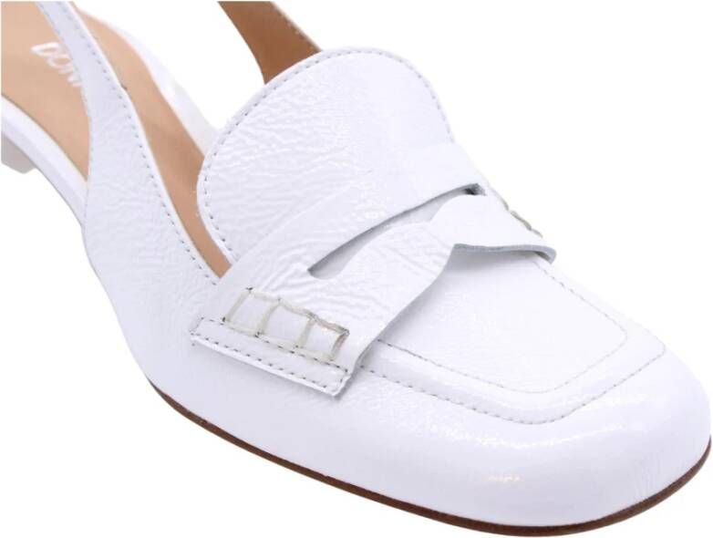 Donna Lei Zeno Moccasin White Dames