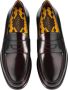 Doucal's Heren leren loafers | burgundy Red Heren - Thumbnail 3