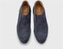 Doucal's Heren chukka loafer van suède | blauw Blue Heren - Thumbnail 3