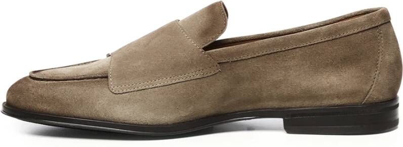 Doucal's Beige Leren Mocassins