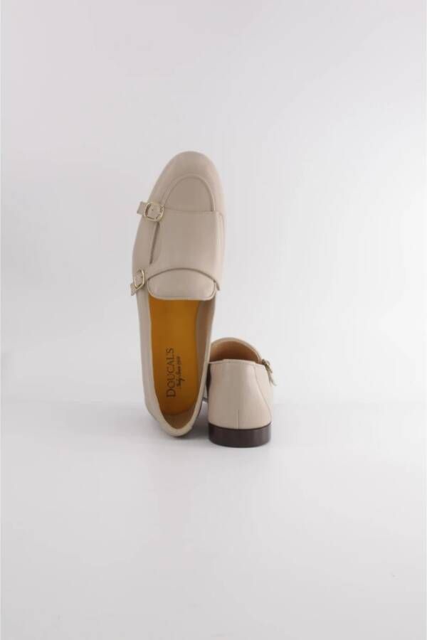 Doucal's Beige Platte Schoenen