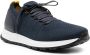 Doucal's Herensneaker van stof en leer | blauw Blue Heren - Thumbnail 10