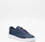 Doucal's Blauwe Leren Sneakers Blue Heren - Thumbnail 2
