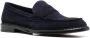 Doucal's Blauwe Suède Penny Loafers Blue Heren - Thumbnail 3
