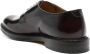 Doucal's Bordeauxrode Leren Veterschoenen met Platte Zool Brown Heren - Thumbnail 4