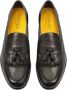 Doucal's Bruine leren loafer met franjes - Thumbnail 2