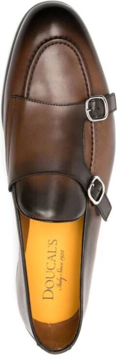 Doucal's Bruine leren loafers