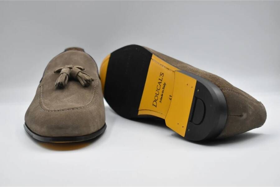 Doucal's Bruine Mocassins met Veters