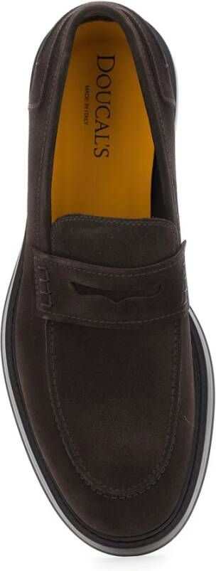 Doucal's Bruine Platte Schoenen Fondo Bruges