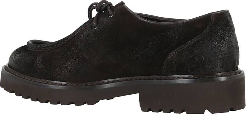 Doucal's Bruine Suède Derby Parabout Schoenen