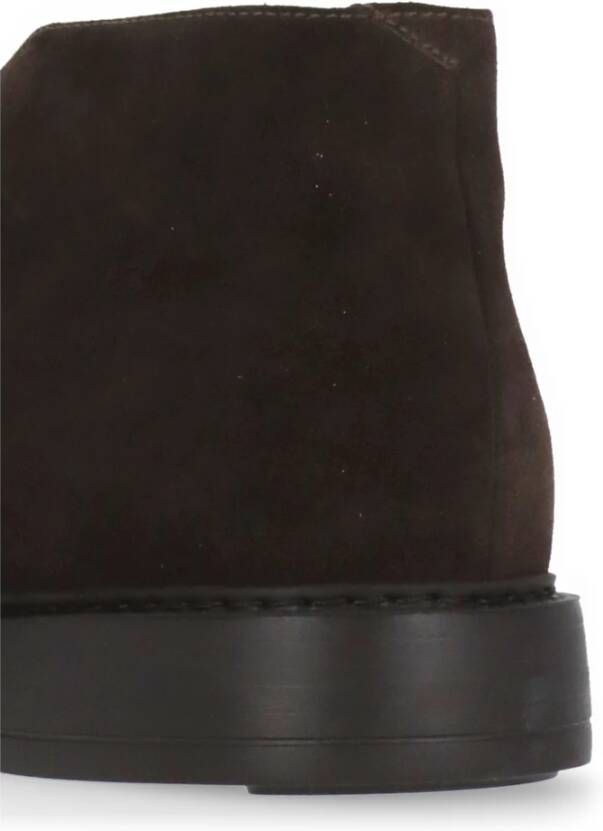Doucal's Bruine Suède Veterschoenen